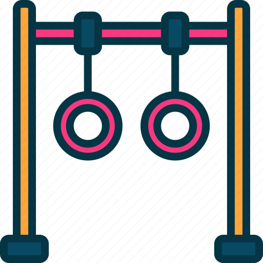 Pull, up, ring, gym, fitness icon - Download on Iconfinder