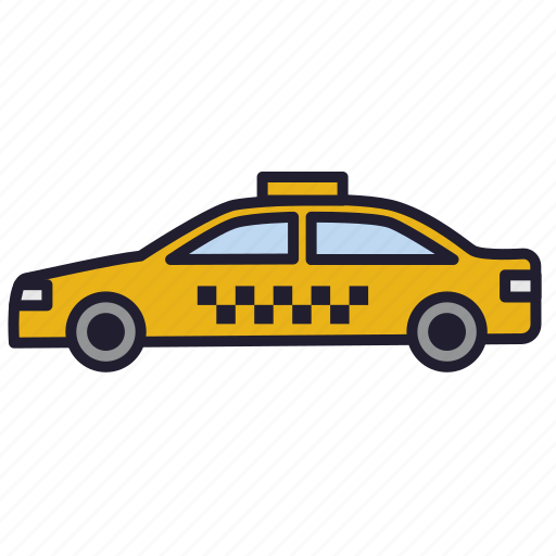 Cab, hackney carriage, new york, taxi, taxicab, urban transport, car icon - Download on Iconfinder