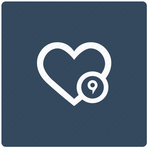 Geo, like, love, operation, place, pointer icon - Download on Iconfinder