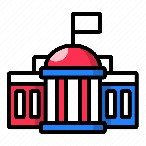 America, building, white house, us election, election 2020 icon - Download on Iconfinder