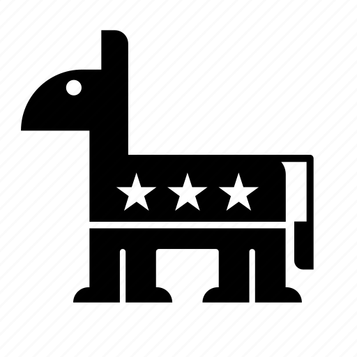 American, animal, donkey, party, politics, republican, united states icon - Download on Iconfinder