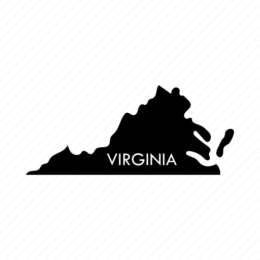 Virginia, us, state, border icon - Download on Iconfinder