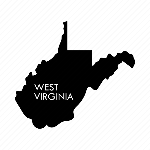 West, virginia, us, state, border icon - Download on Iconfinder
