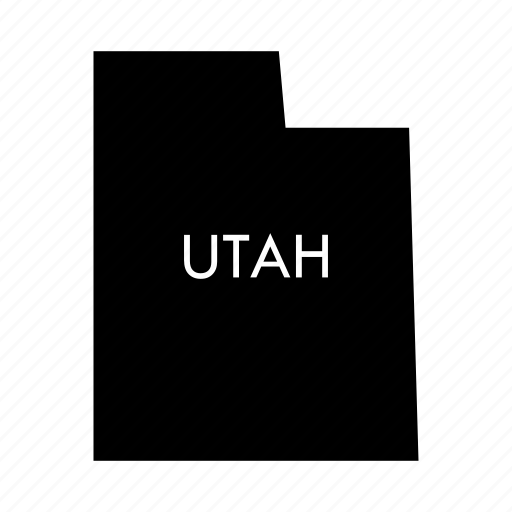Utah, us, state, border icon - Download on Iconfinder