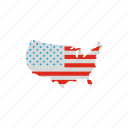 american, country, flag, geographic, independence, map, usa