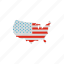 american, country, flag, geographic, independence, map, usa 