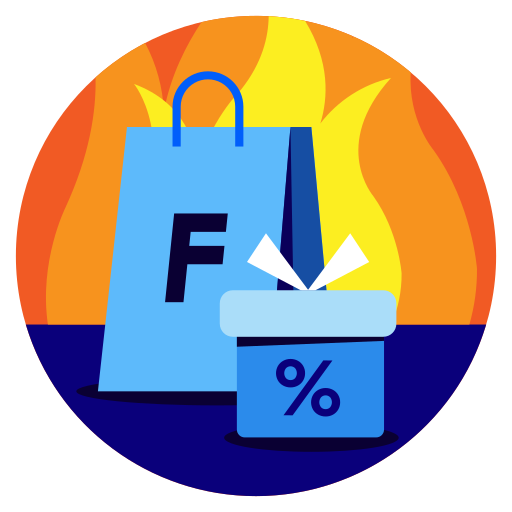 Black friday, clearance, discount, price, promotion, sale, shopping icon - Free download
