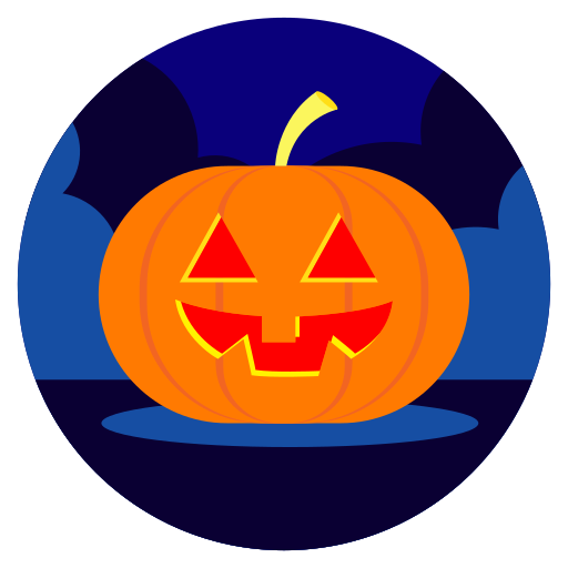 Pumpkin, night, october, halloween icon - Free download