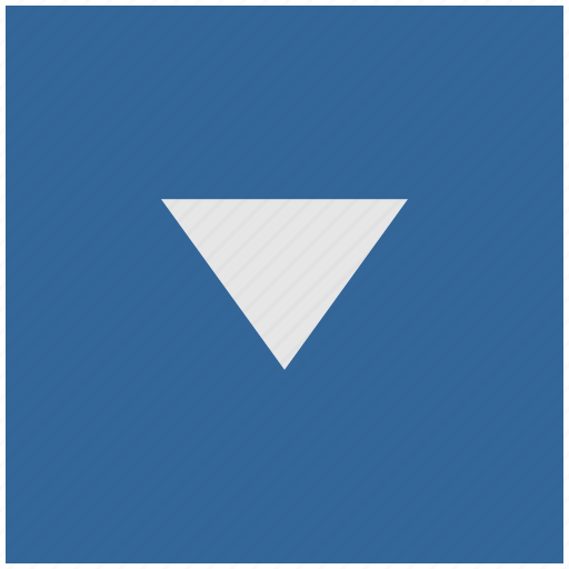 Arrow, blue, bottom, deep, down, square icon - Download on Iconfinder