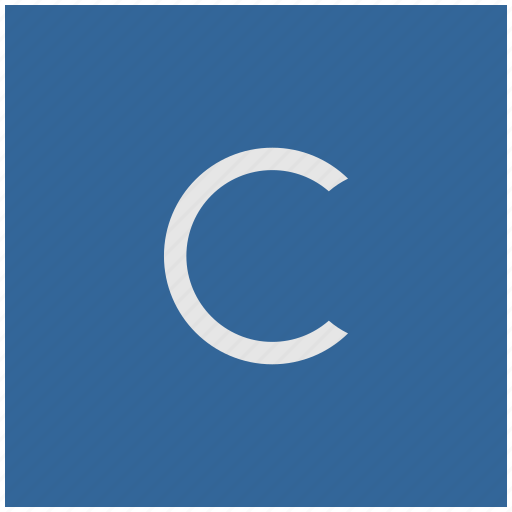 Blue, c, copy, copyright, deep, letter, square icon - Download on Iconfinder
