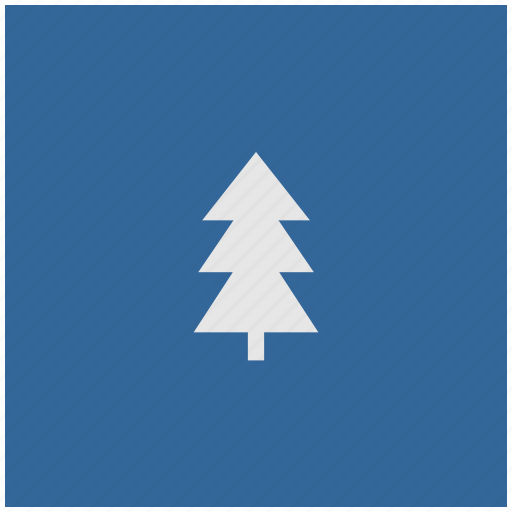 Blue, deep, fir, forest, square, tree icon - Download on Iconfinder