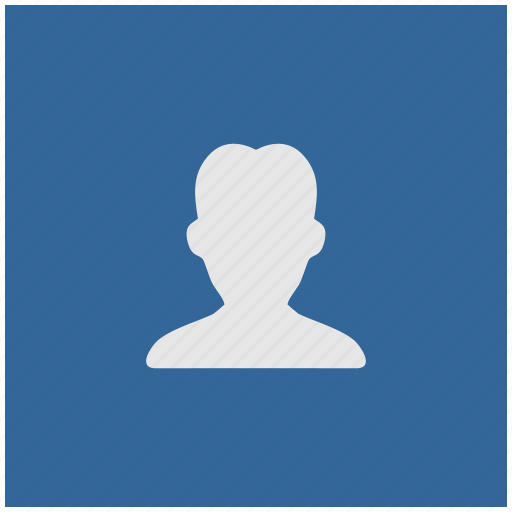 Blue, body, deep, man, person, square icon - Download on Iconfinder