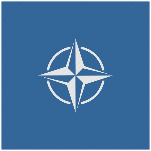 Alliance, blue, deep, nato, square icon - Download on Iconfinder