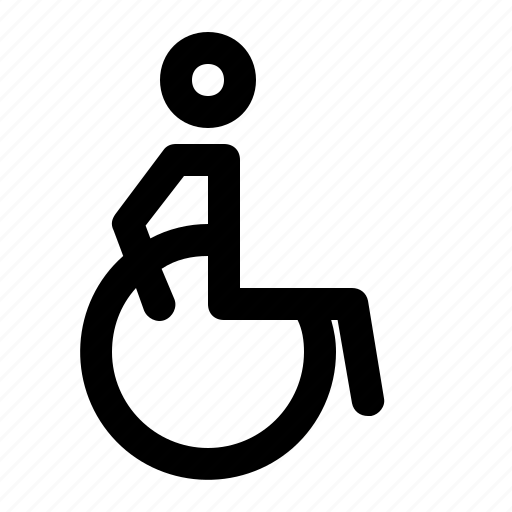 Disability, wheelchair, people, user icon - Download on Iconfinder
