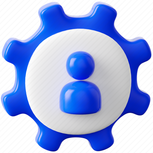 User settings, profile-setting, user, setting, user-management, profile, user-setting 3D illustration - Download on Iconfinder
