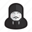 guy fawkes, hacktivist, activist, anonymous, v for vendetta 