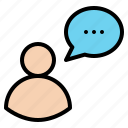 chat, help, member, talk, user