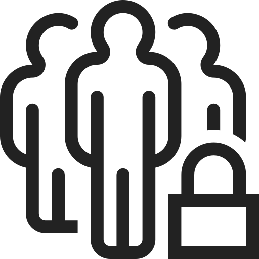 Group, lock, security, team, person, profile, user icon - Free download