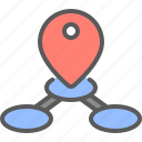 location, timeline, travel, placeholder, pin