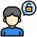 unlocked, security, avatar, user