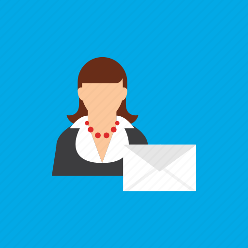 Account, email, user, women icon - Download on Iconfinder