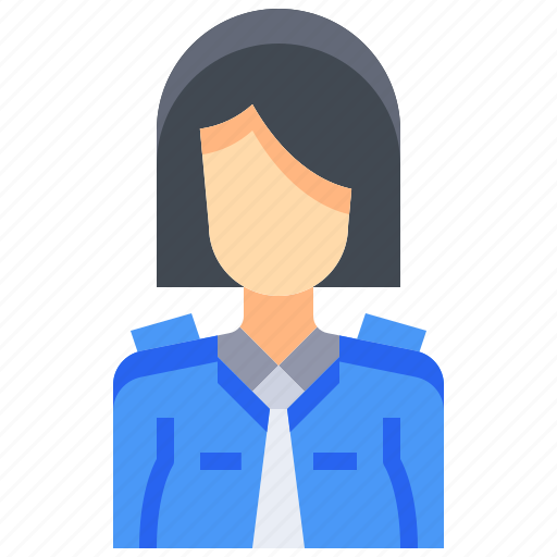Avatar, female, people, person, police, user, woman icon - Download on Iconfinder