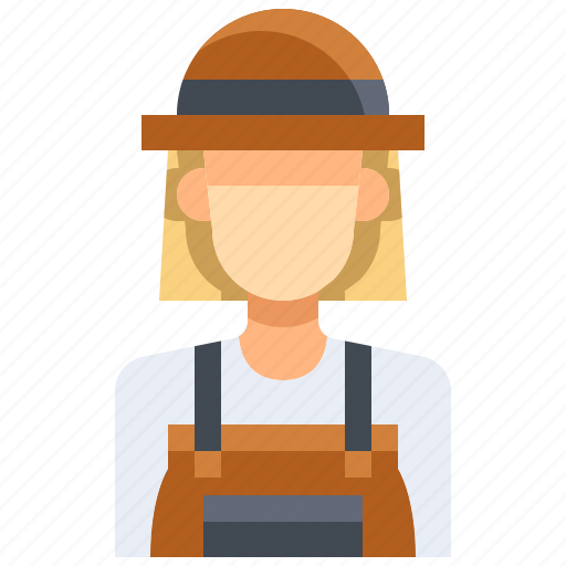 Avatar, farmer, female, people, person, user, woman icon - Download on Iconfinder