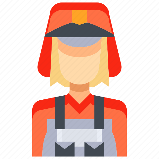 Avatar, female, fire, people, person, user, woman icon - Download on Iconfinder