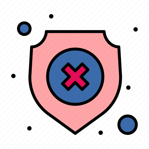 Antivirus, protection, shield, failed icon - Download on Iconfinder