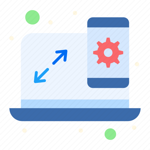 Computer, interface, mobile, gear icon - Download on Iconfinder