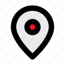 gps, address, location, pin, map, placeholder