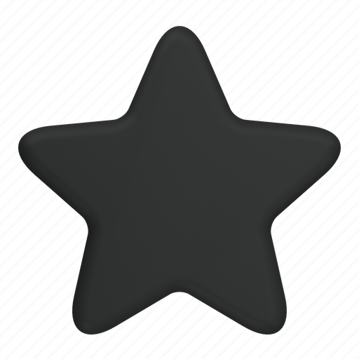 Star, favorite, rating, achievement 3D illustration - Download on Iconfinder