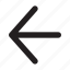 backward, interface, arrow, basic, left 