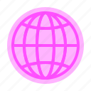 earth, globe, network, internet