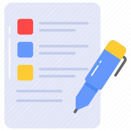 Survey, list, page, feedback, edit, document, rating icon - Download on Iconfinder