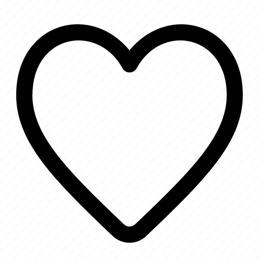 Heart, love, favorite, shape, like, happy, valentine icon - Download on Iconfinder