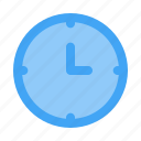 clock, time, and, date, circular, wall, watch