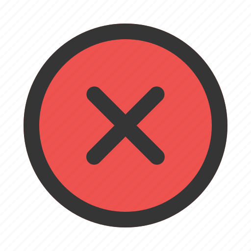 Close, error, clear, cancel, cancellation, ui icon - Download on Iconfinder