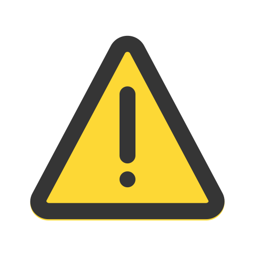 Warning, attention, ui, warnings, alert, exclamation, mark icon - Download on Iconfinder