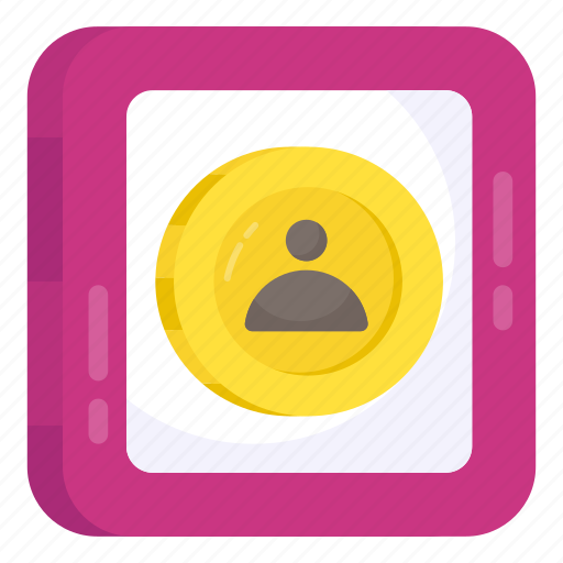 Mobile profile, mobile account, mobile user, avatar, person icon - Download on Iconfinder