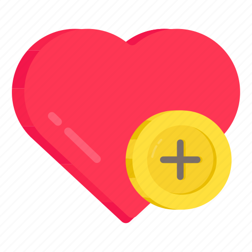 Add heart, love, romance, favorite, affection icon - Download on Iconfinder