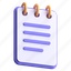 notepad, notes, list, paper, book, clipboard, notebook, note, document 