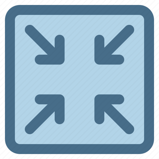 Arrow, direction, down, minimize, monitor, resize, right icon - Download on Iconfinder