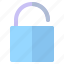 padlock, protection, safety, secure, unlock 