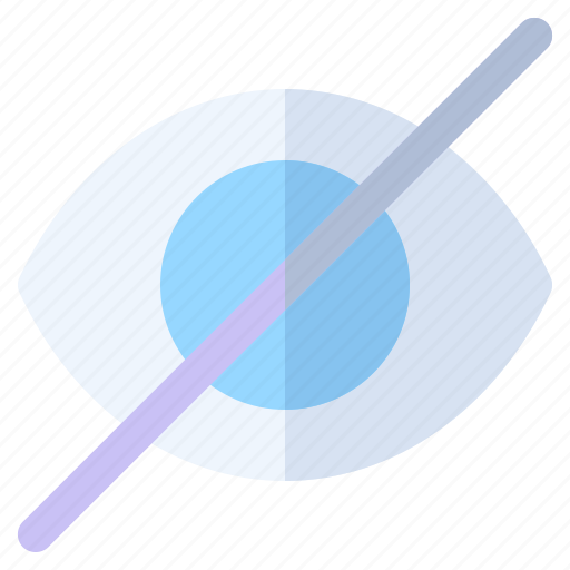 Eye, eyeball, lens, unvisible, watch icon - Download on Iconfinder