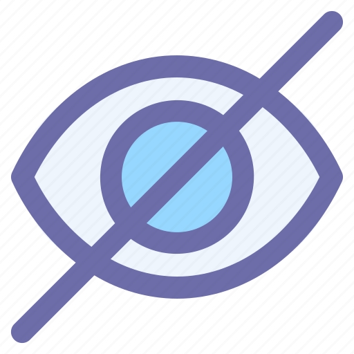 Eye, eyeball, lens, unvisible, watch icon - Download on Iconfinder