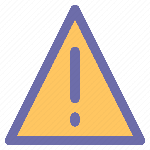 Alert, attention, hazard, triangle, warning icon - Download on Iconfinder