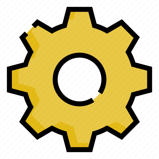 Gear, interface, repair, setting, user, wheel icon - Download on Iconfinder