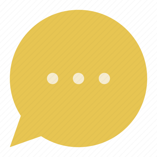 Bubble speech, chat, message, ui icon - Download on Iconfinder