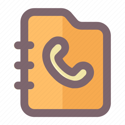 Contact, phone, call, communication, telephone, mobile icon - Download on Iconfinder